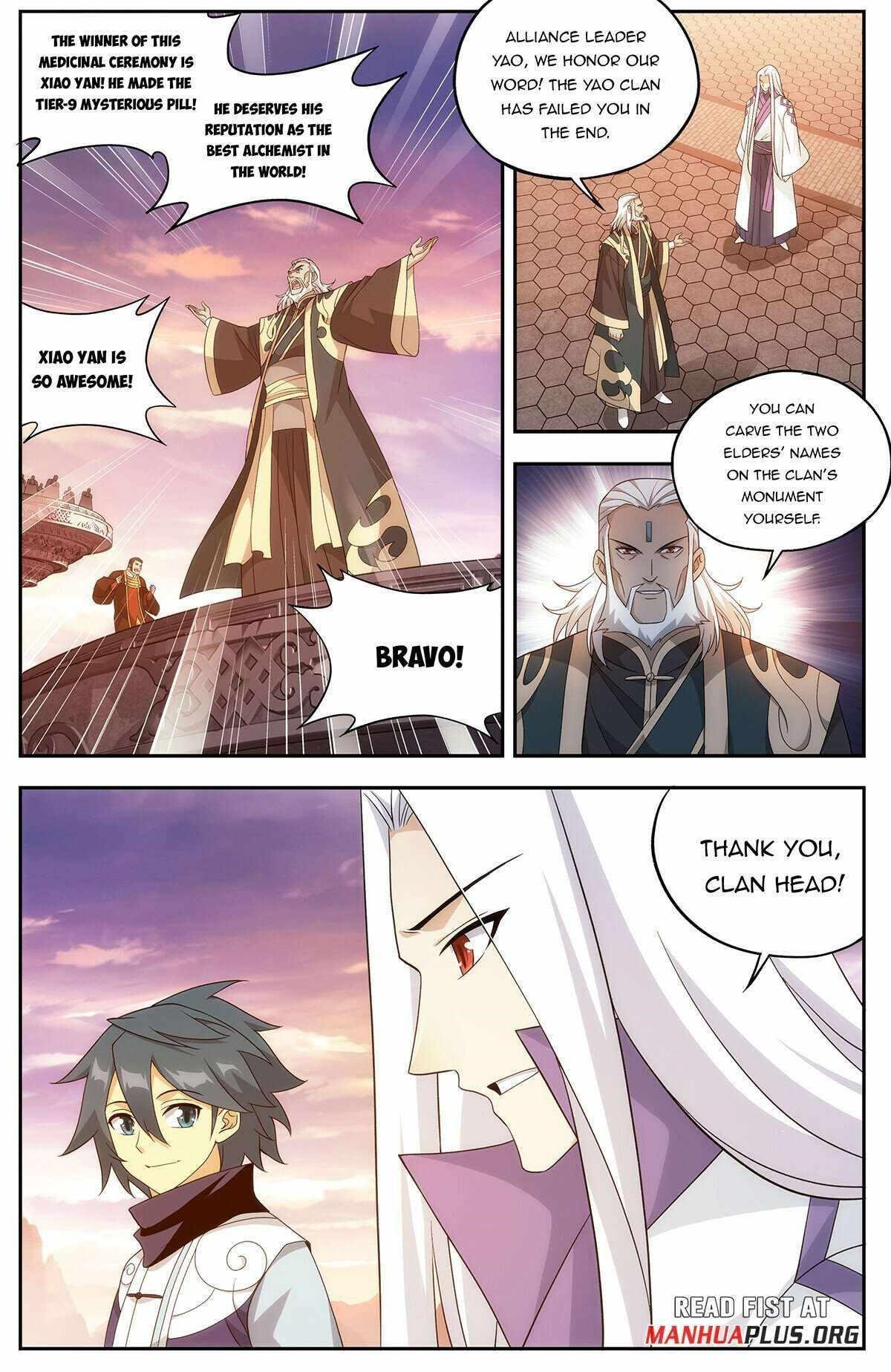 Read BATTLE THROUGH THE HEAVENS EN Manga Online