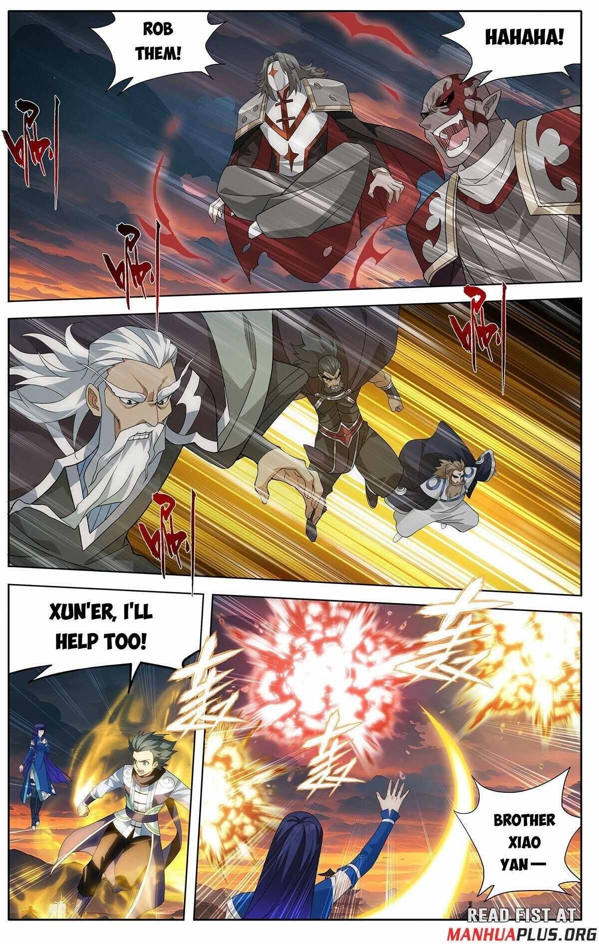 Read BATTLE THROUGH THE HEAVENS EN Manga Online