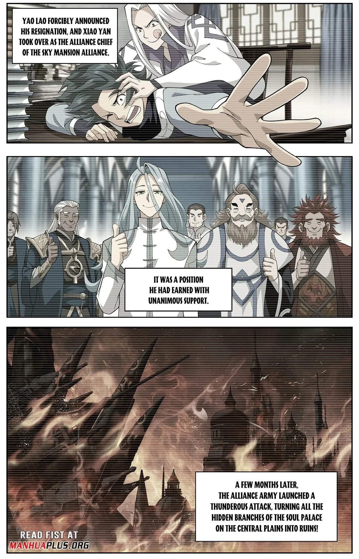Read BATTLE THROUGH THE HEAVENS EN Manga Online