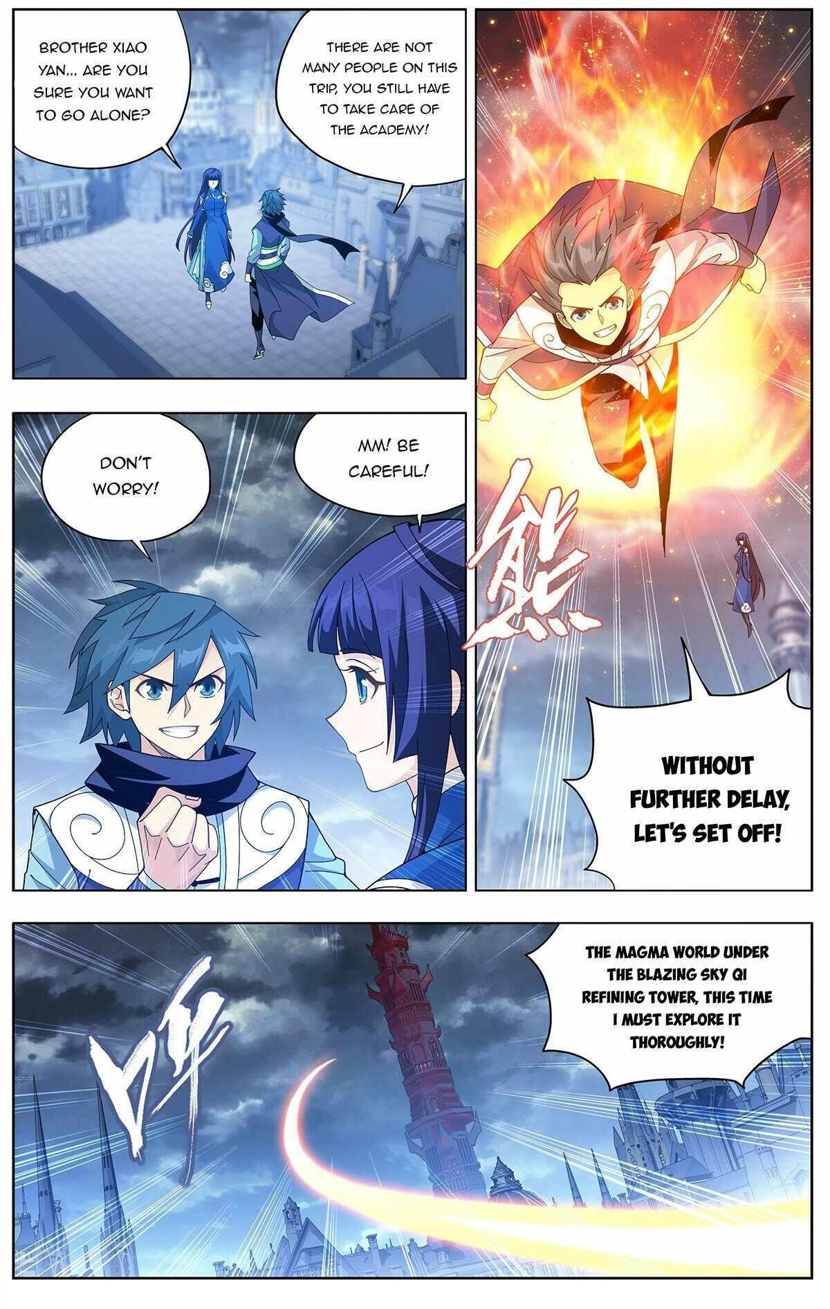 Read BATTLE THROUGH THE HEAVENS EN Manga Online