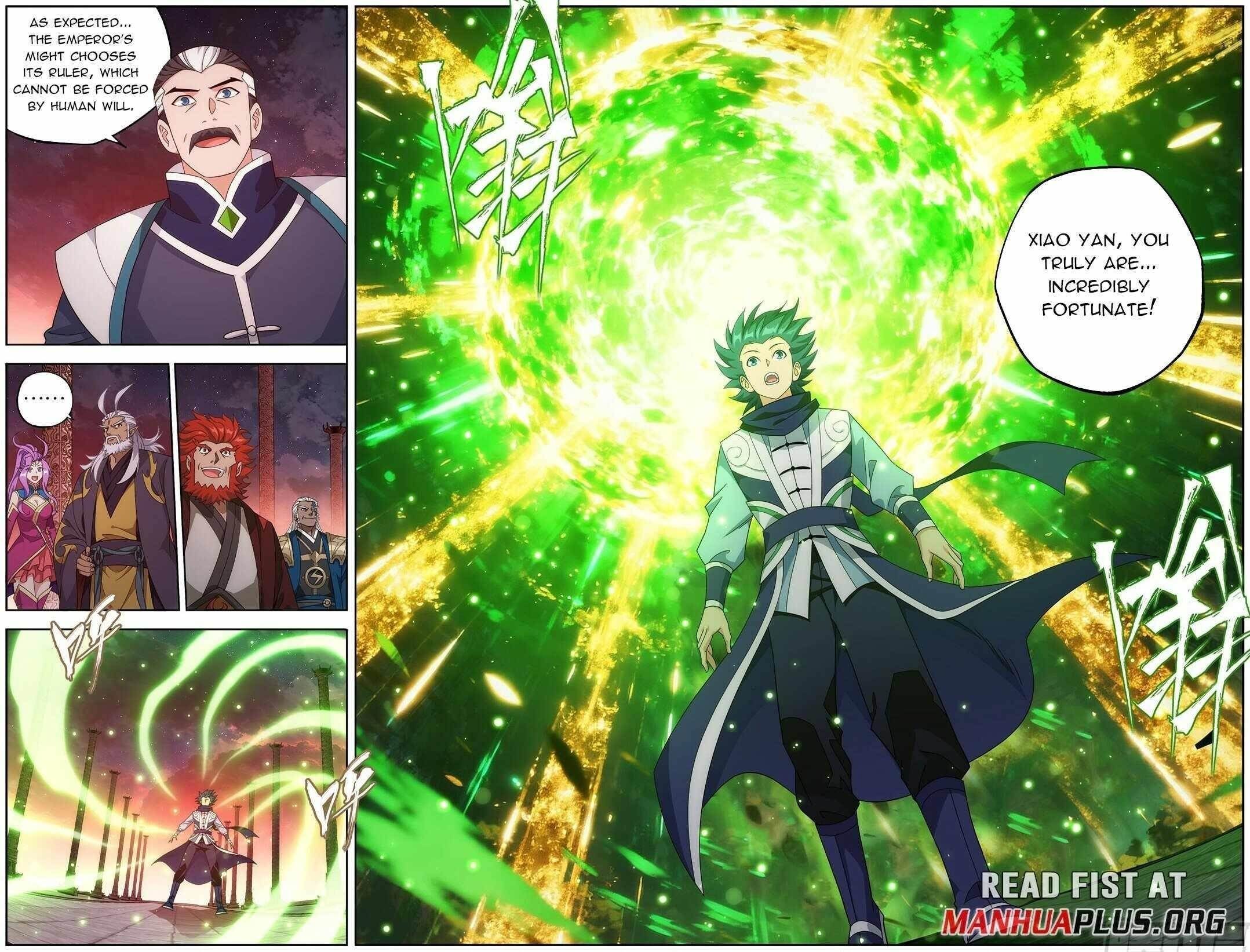 Read BATTLE THROUGH THE HEAVENS EN Manga Online