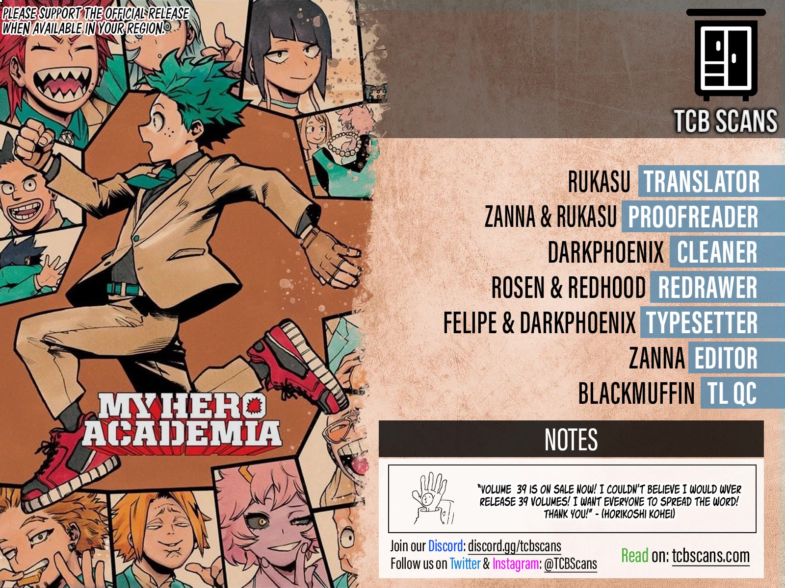 Read Boku no Hero Academia EN Manga Online