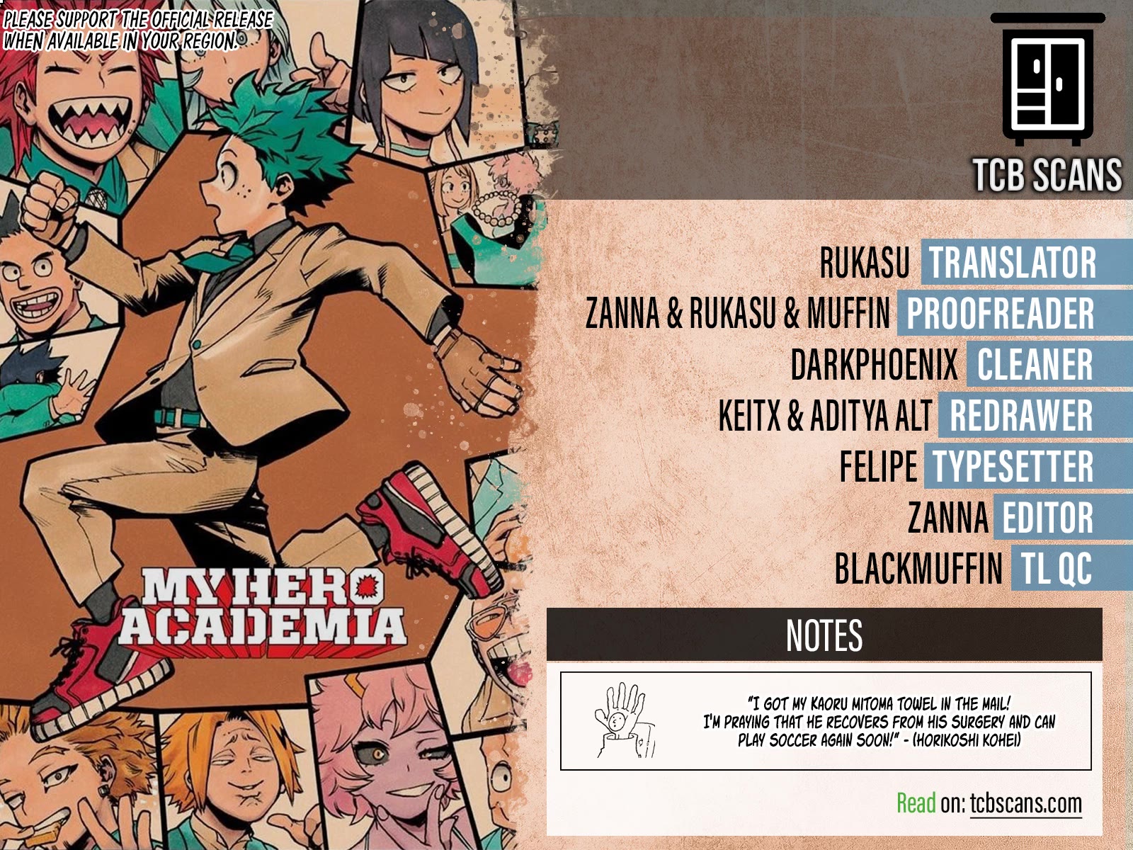 Read Boku no Hero Academia EN Manga Online