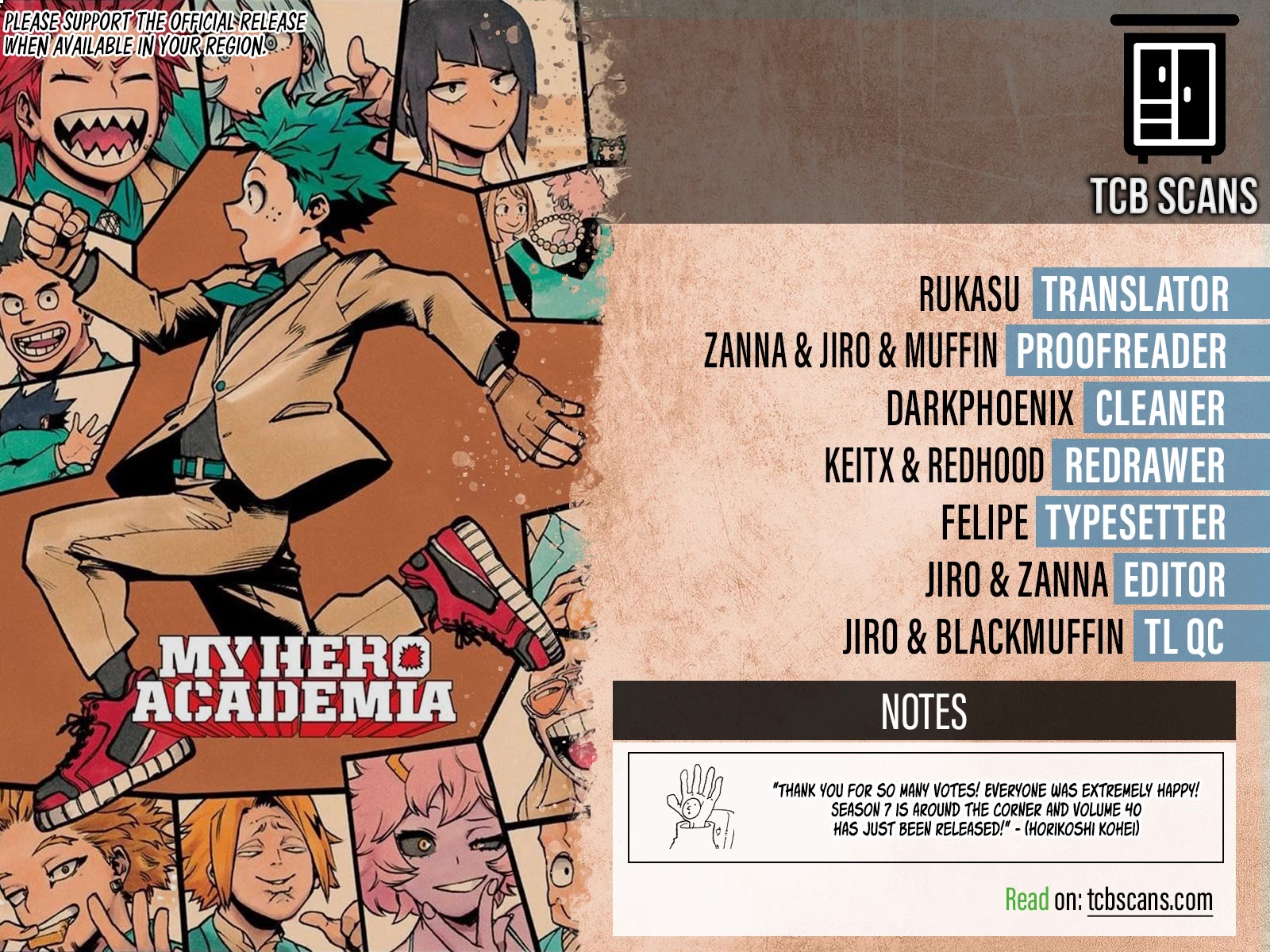 Read Boku no Hero Academia EN Manga Online