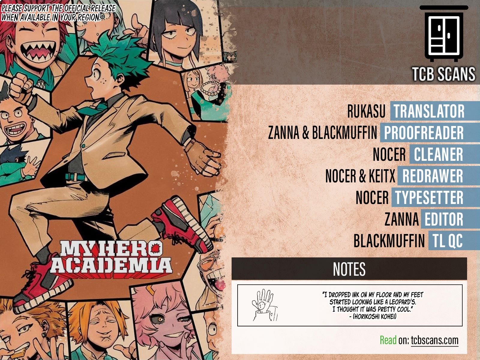 Read Boku no Hero Academia EN Manga Online