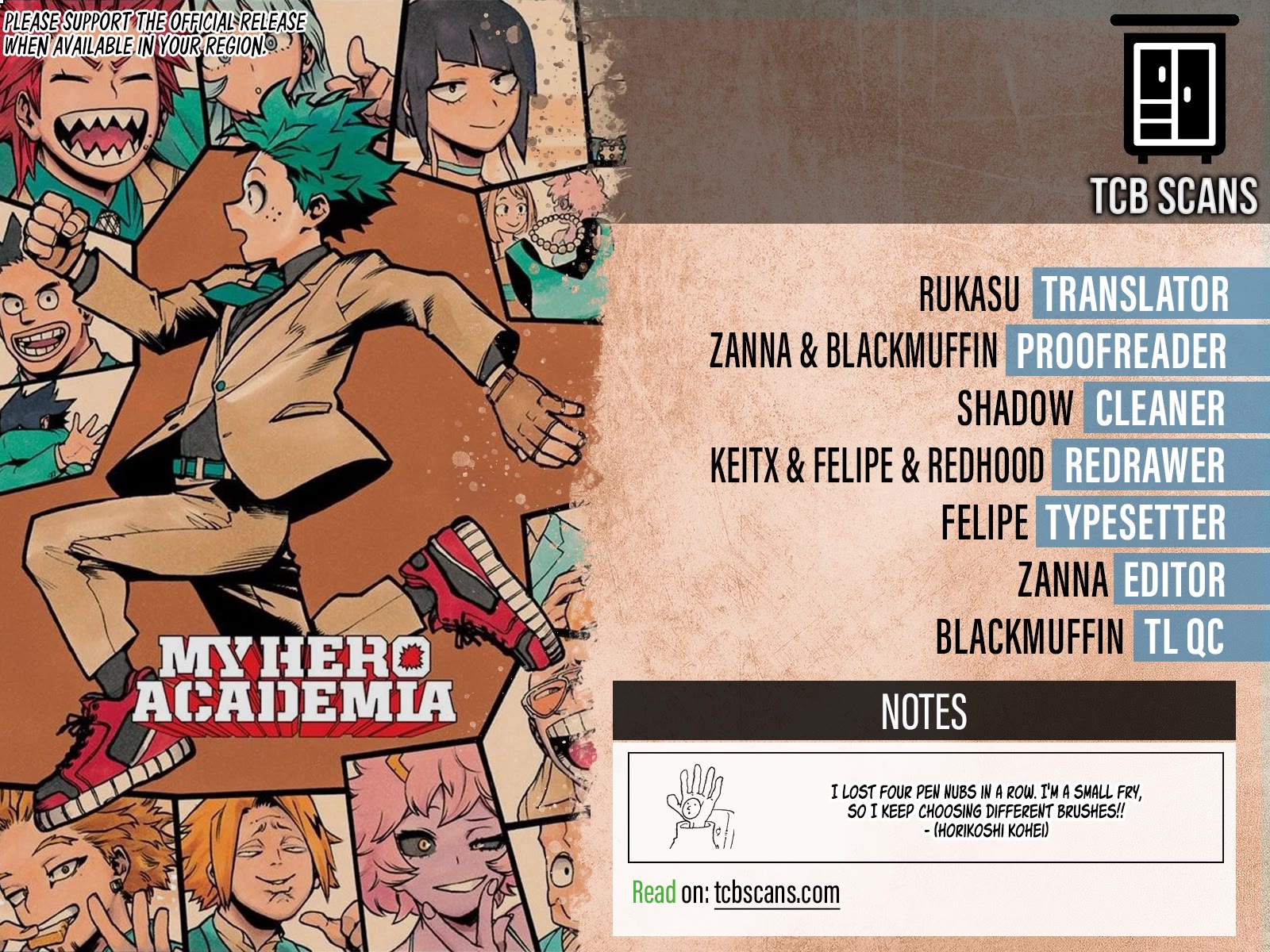 Read Boku no Hero Academia EN Manga Online