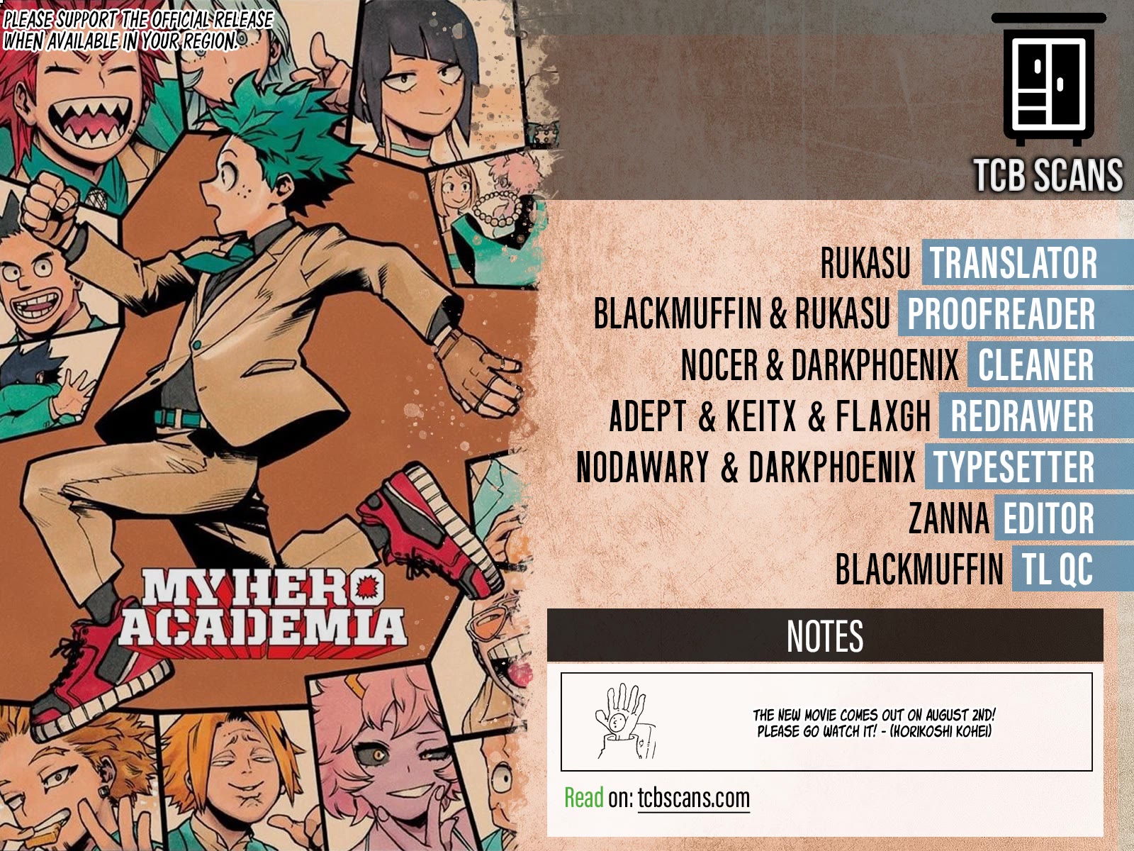 Read Boku no Hero Academia EN Manga Online