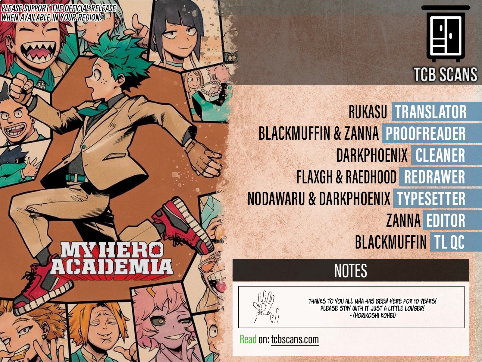 Read Boku no Hero Academia EN Manga Online