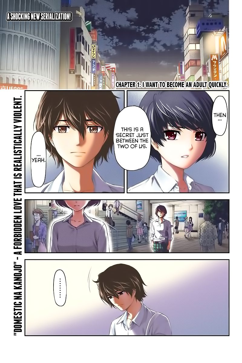 Read DOMESTIC NA KANOJO EN Manga Online