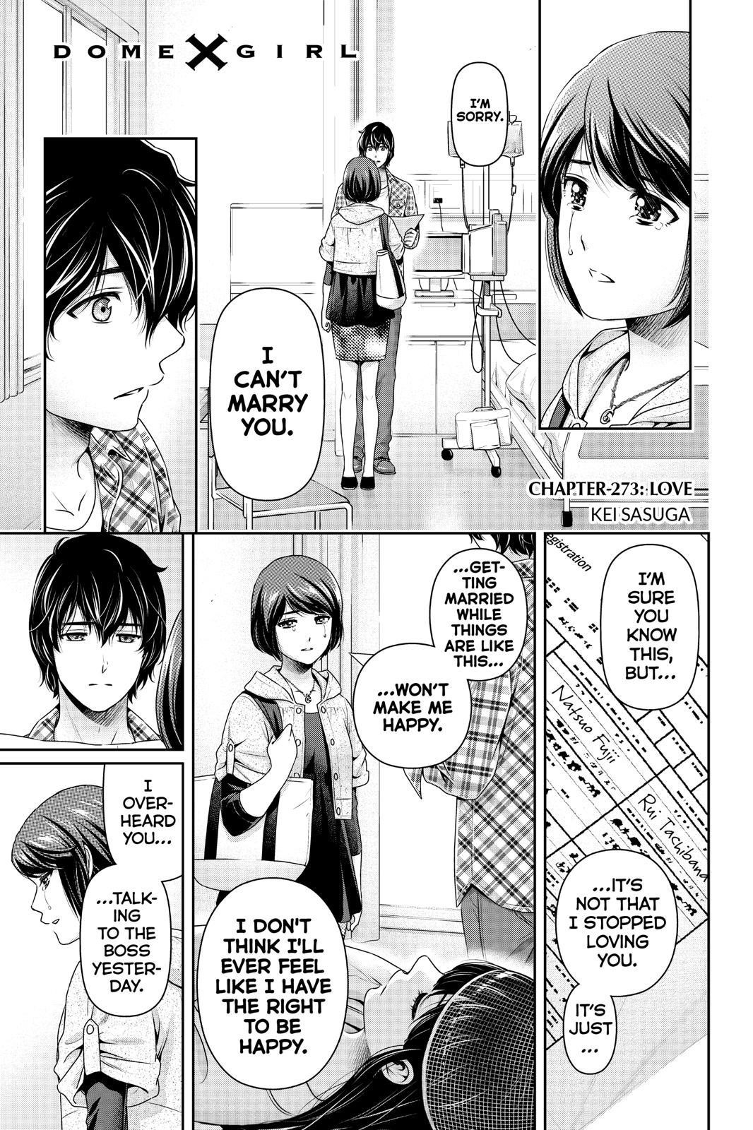 Read DOMESTIC NA KANOJO EN Manga Online