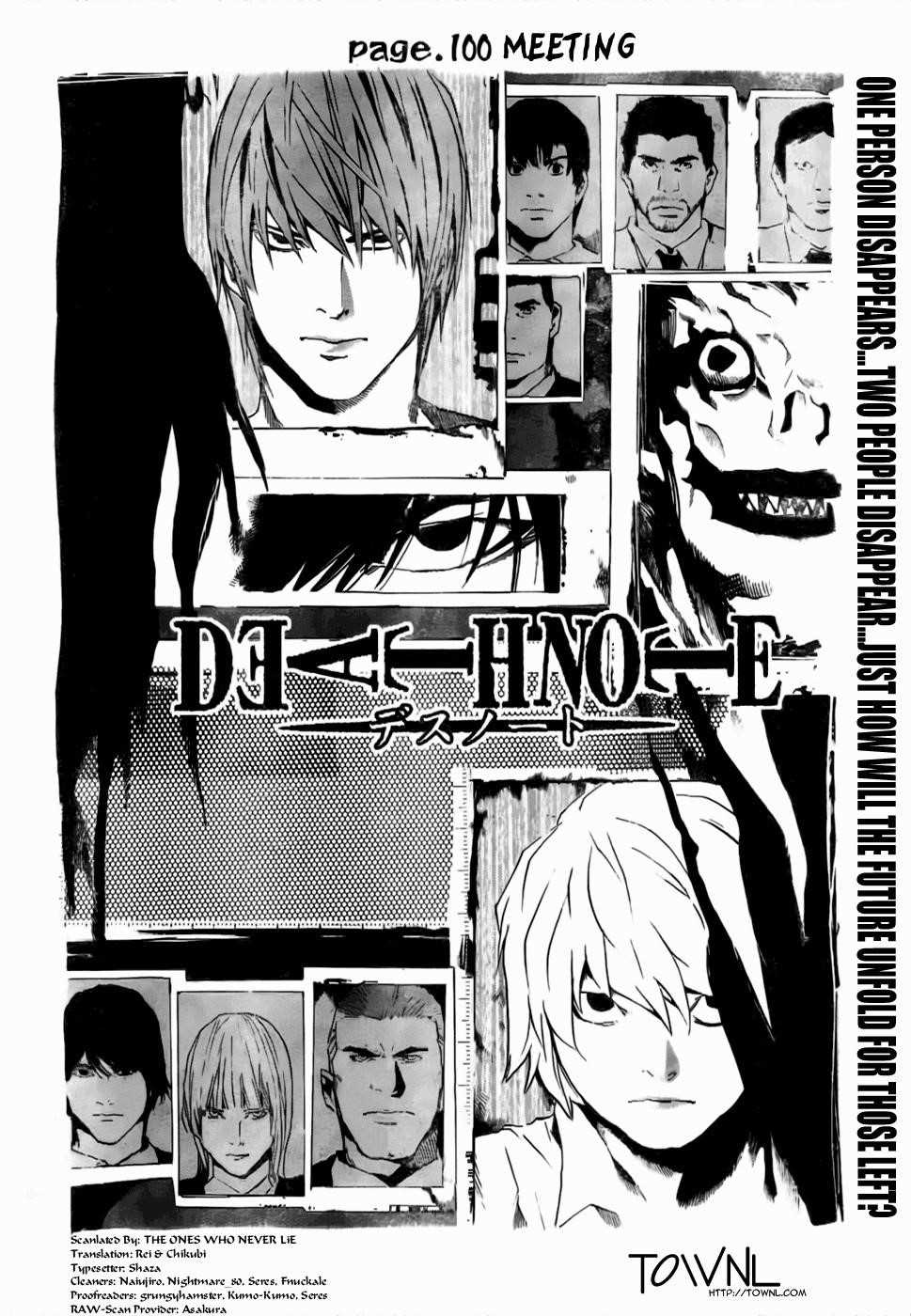 Read Death Note EN Manga Online