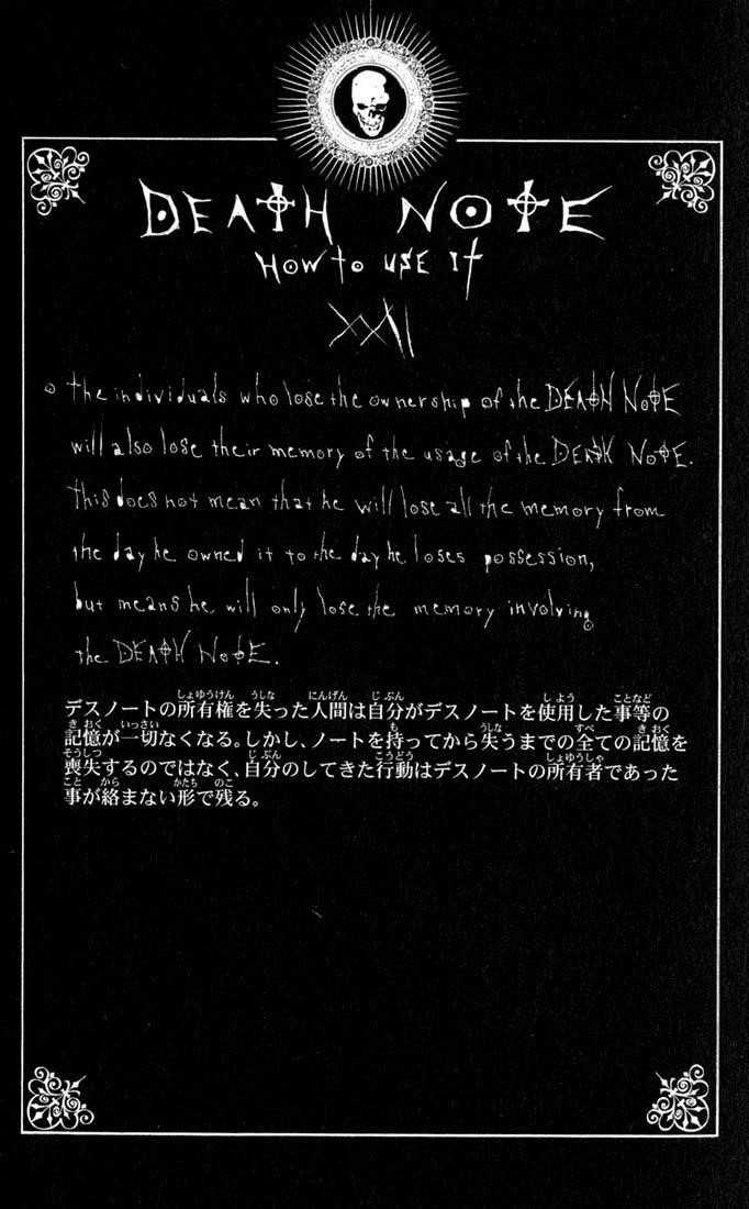 Read Death Note EN Manga Online