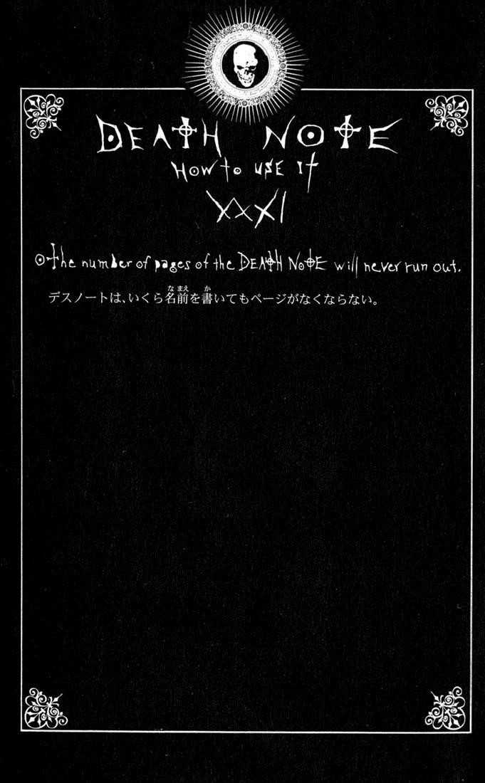 Read Death Note EN Manga Online