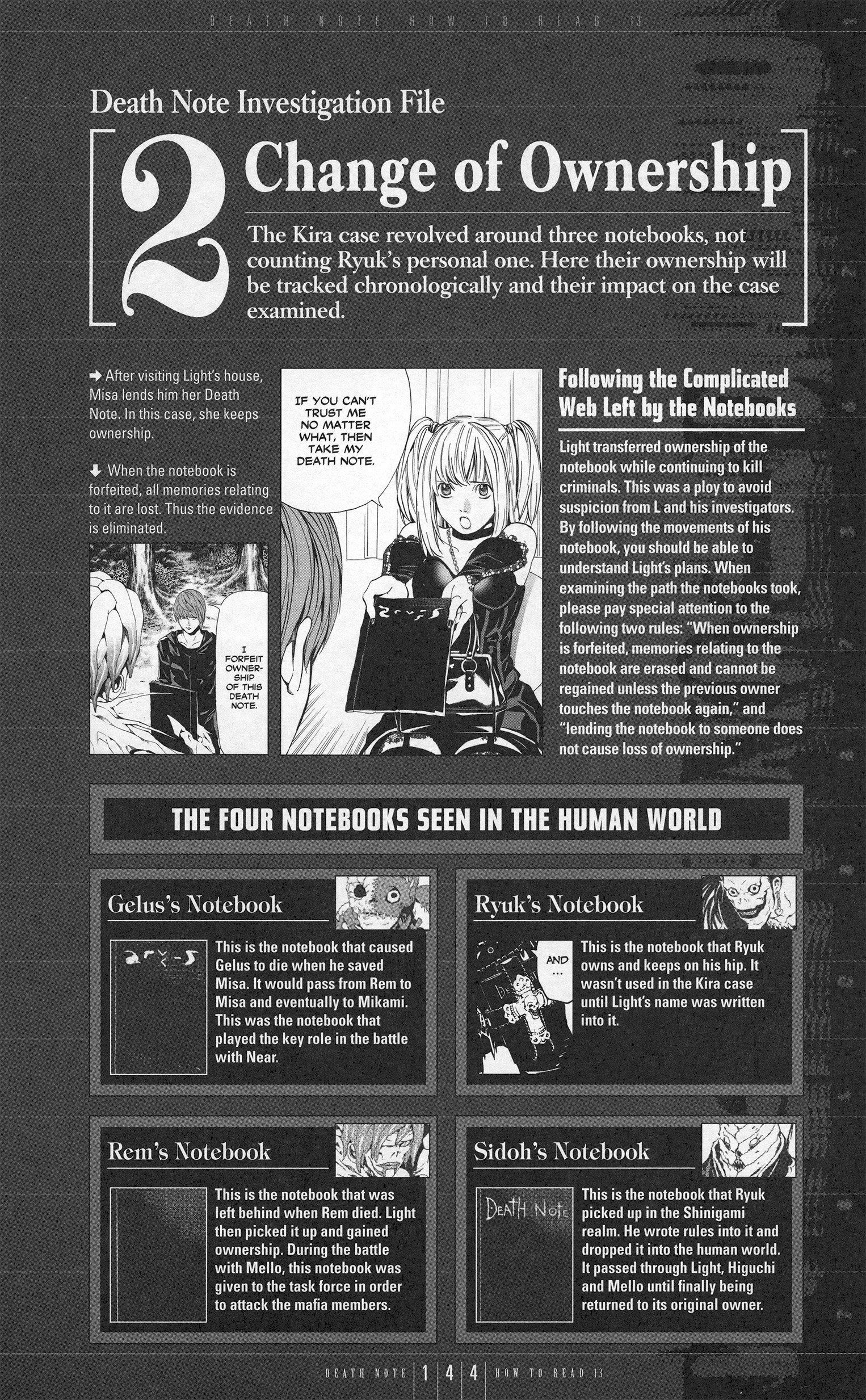 Read Death Note EN Manga Online