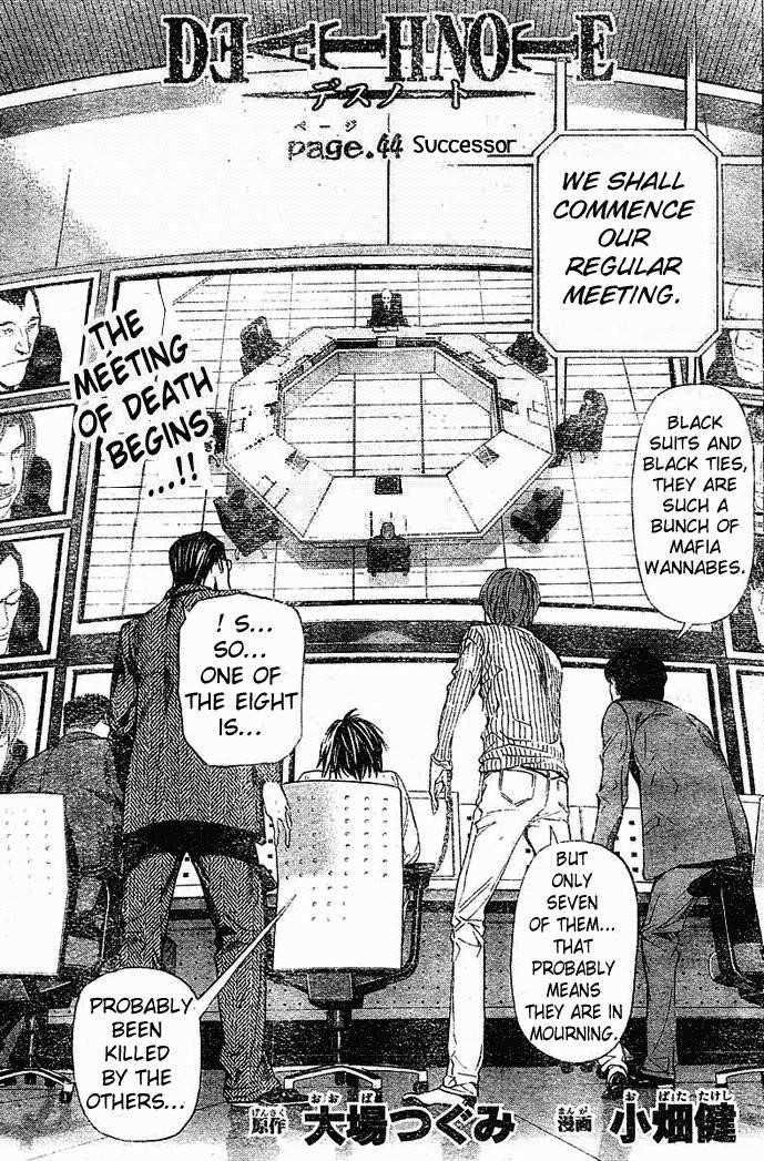 Read Death Note EN Manga Online