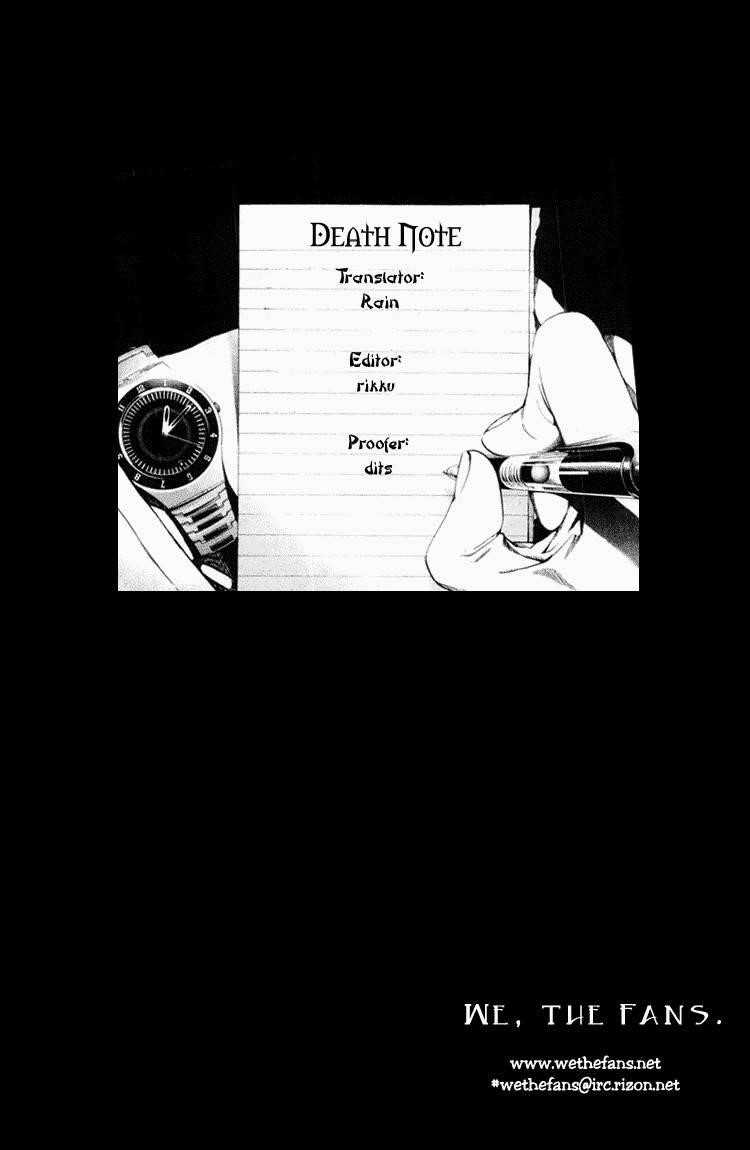 Read Death Note EN Manga Online