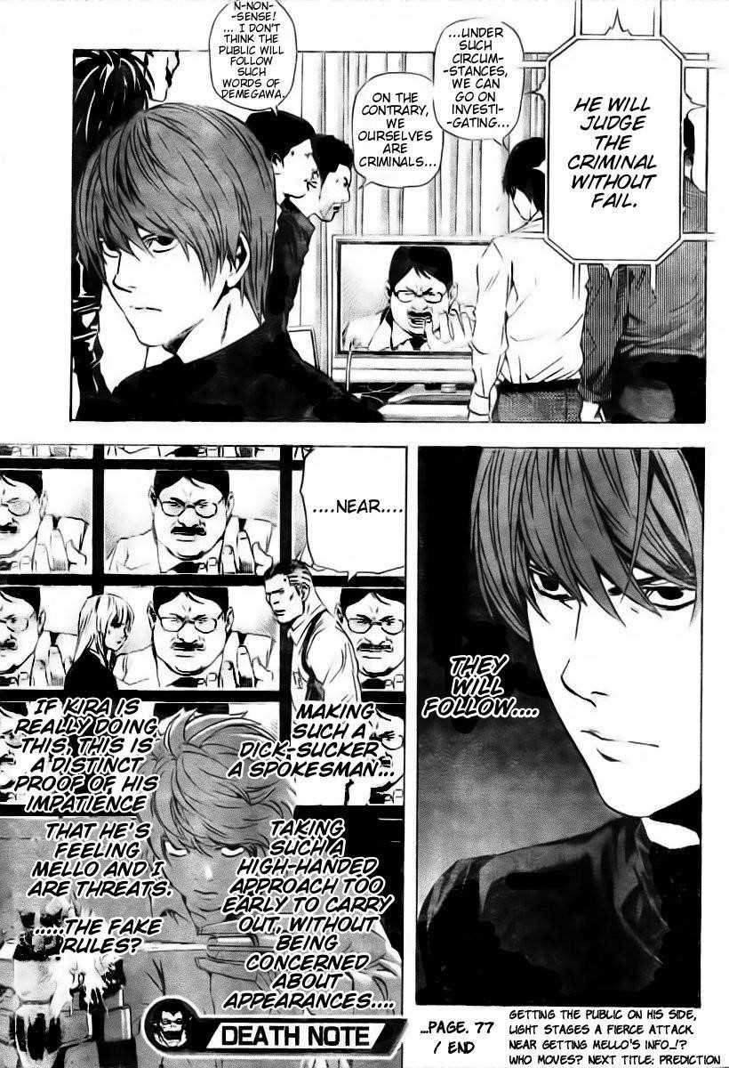 Read Death Note EN Manga Online