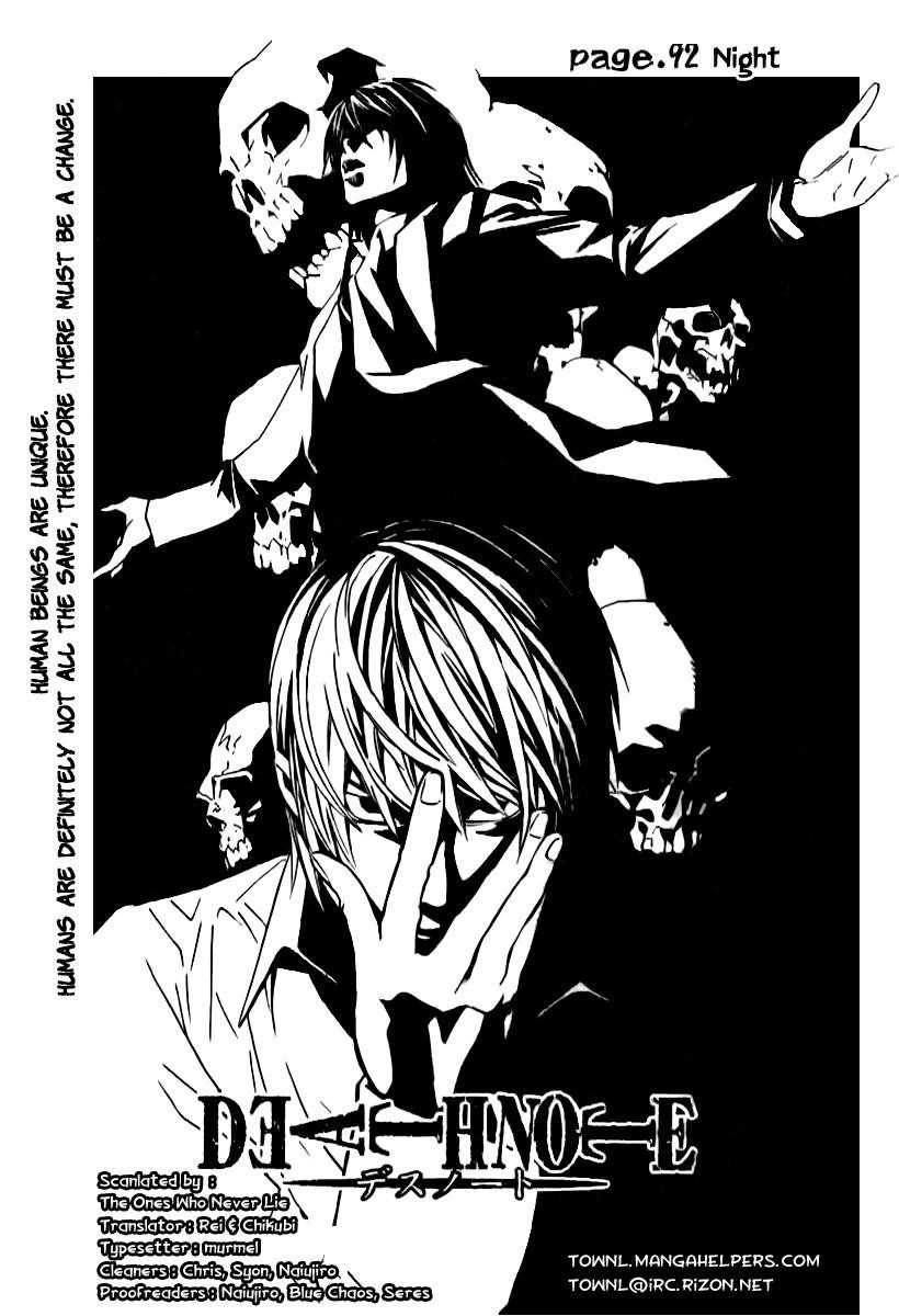 Read Death Note EN Manga Online