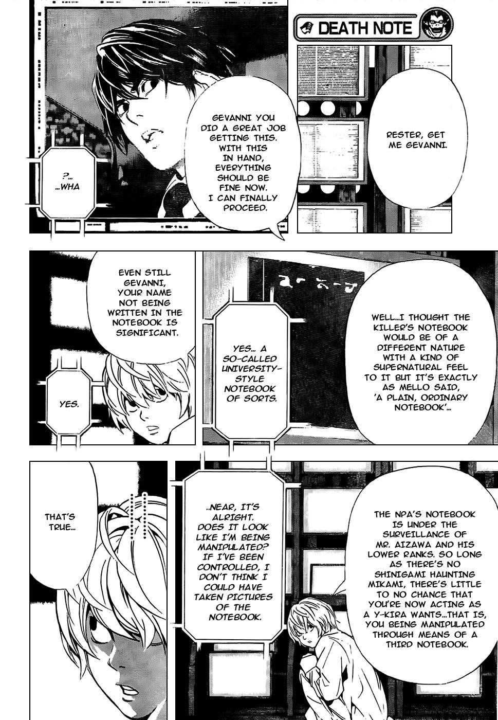 Read Death Note EN Manga Online