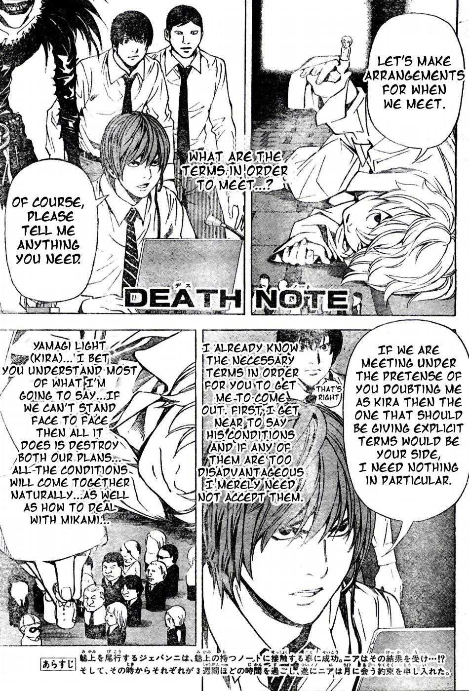 Read Death Note EN Manga Online