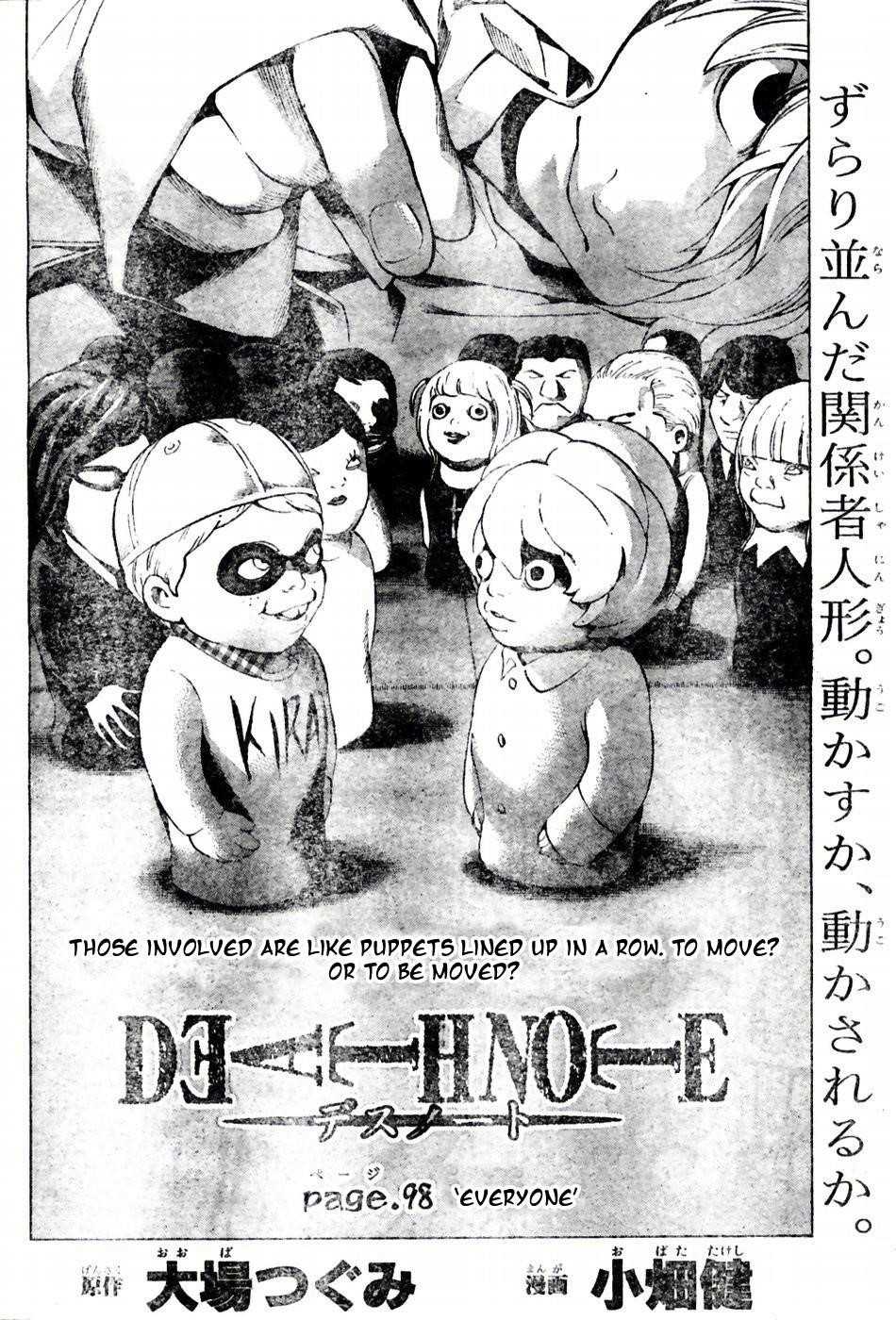 Read Death Note EN Manga Online