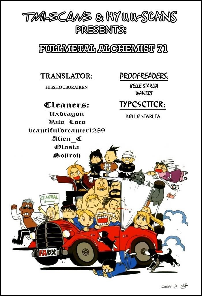 Read Fullmetal Alchemist EN Manga Online