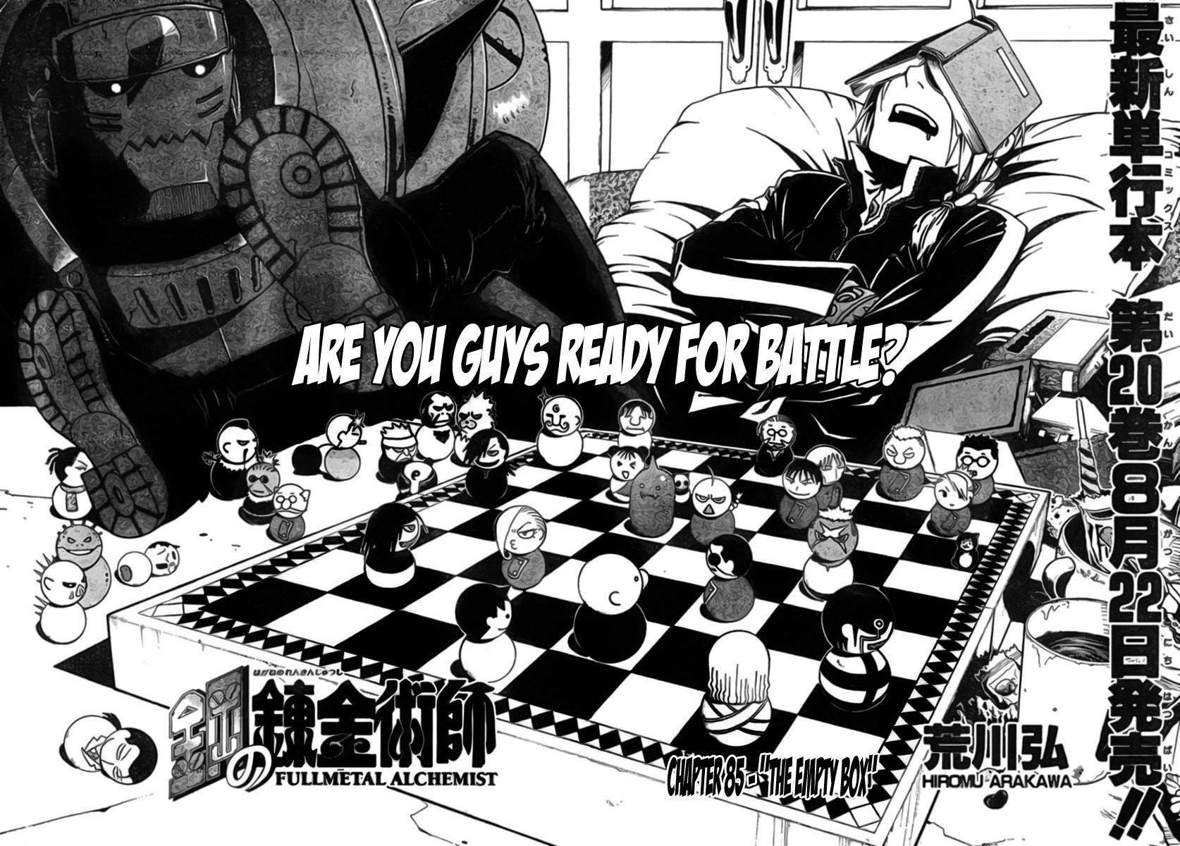 Read Fullmetal Alchemist EN Manga Online