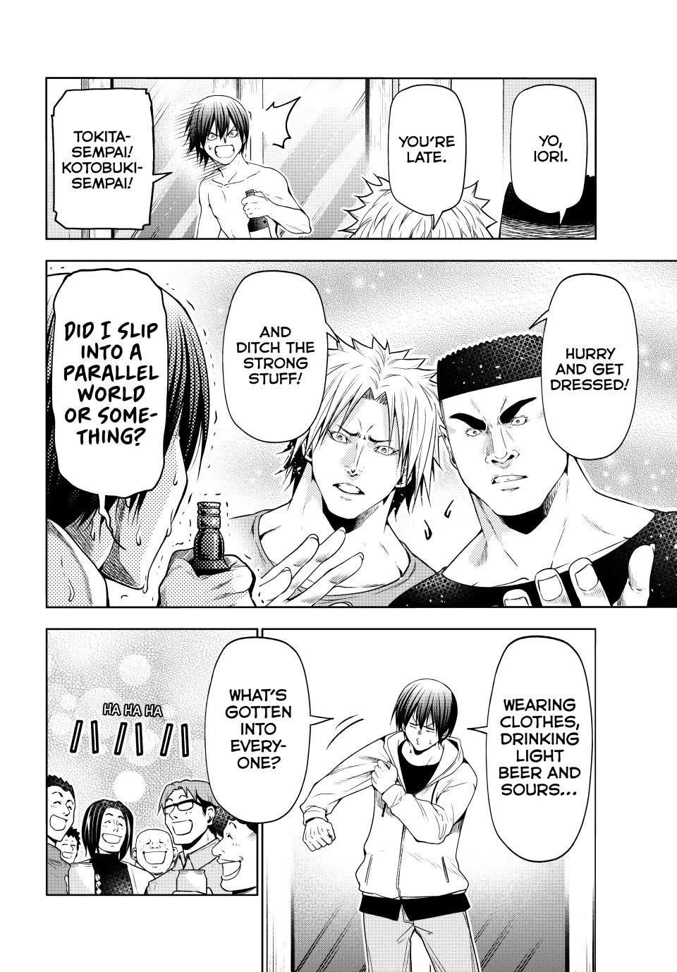 Read GRAND BLUE EN Manga Online