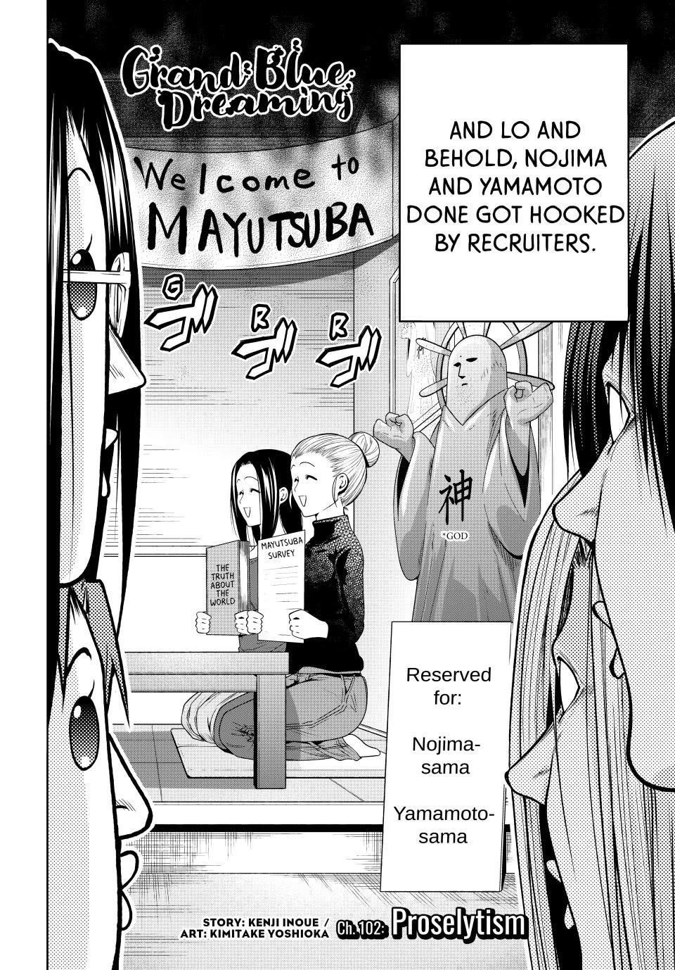 Read GRAND BLUE EN Manga Online