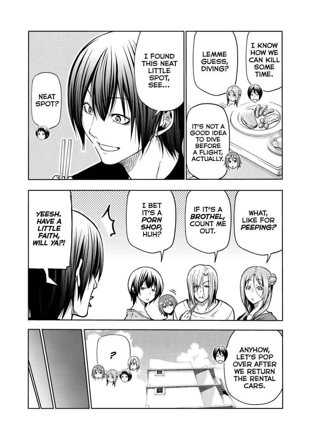 Read GRAND BLUE EN Manga Online
