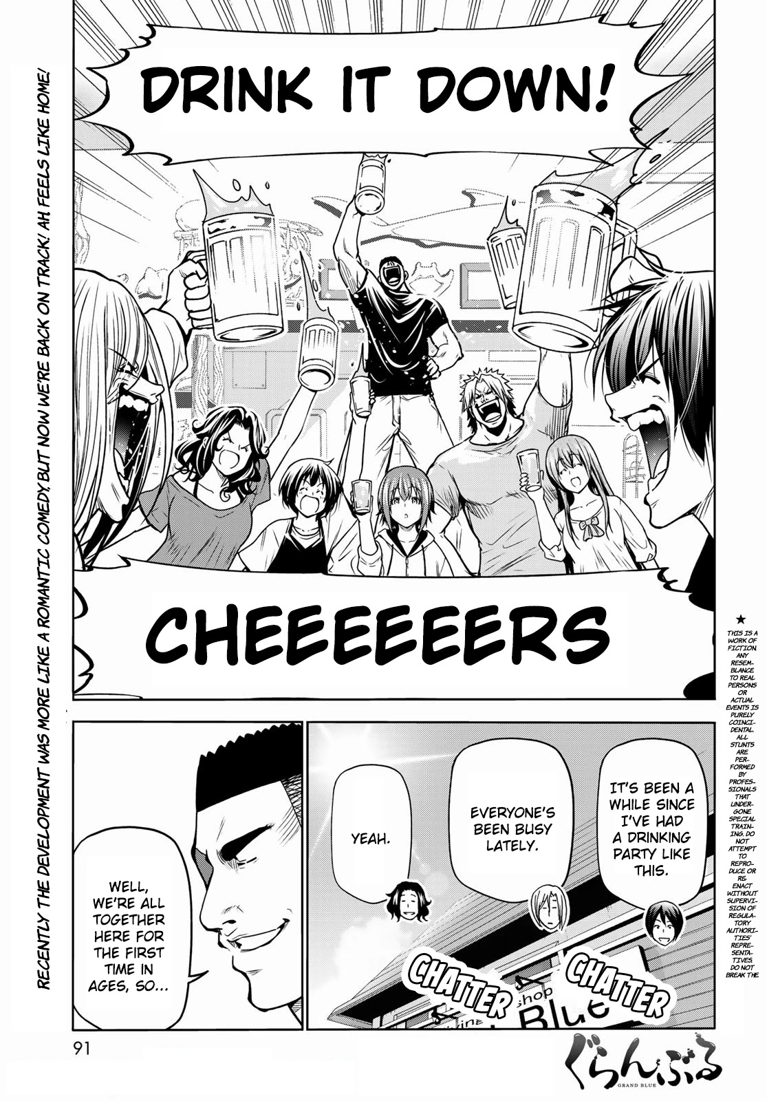 Read GRAND BLUE EN Manga Online