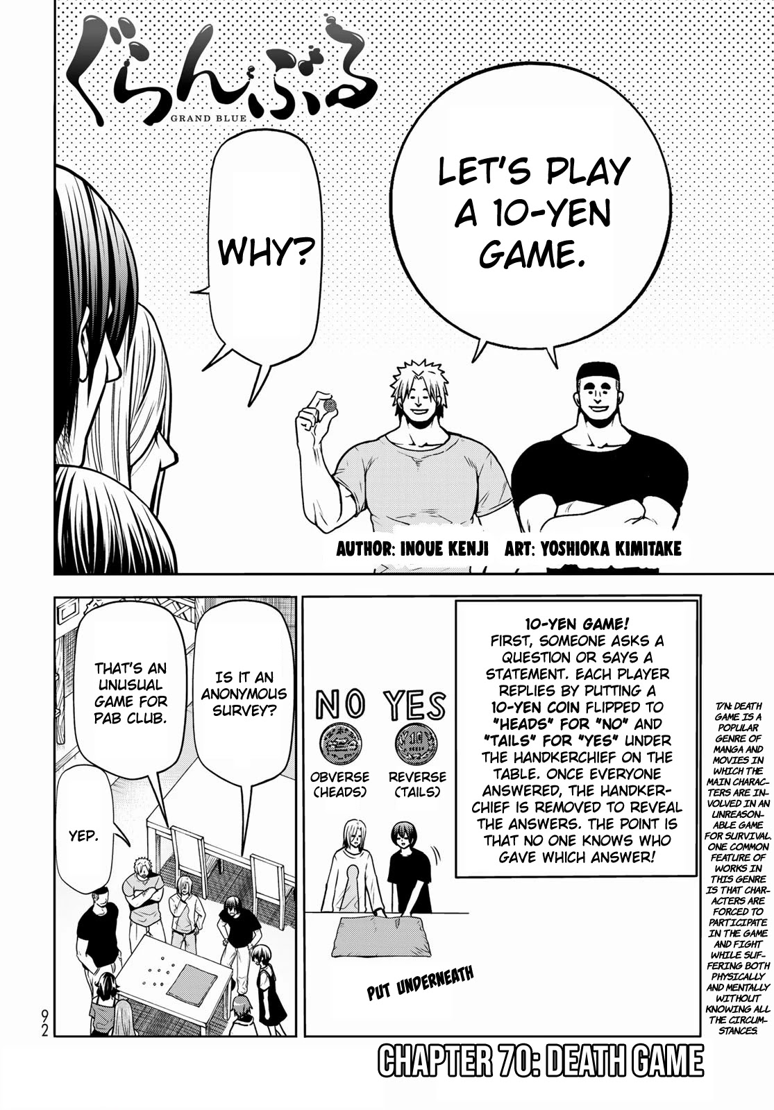 Read GRAND BLUE EN Manga Online