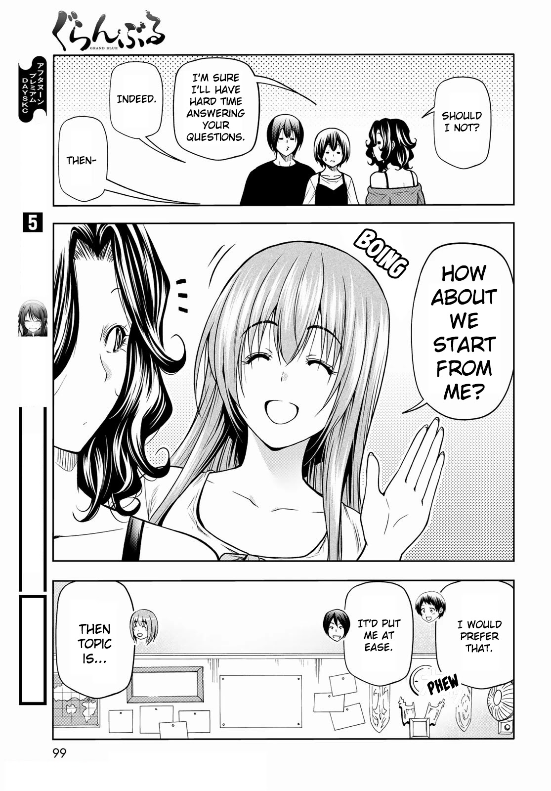 Read GRAND BLUE EN Manga Online