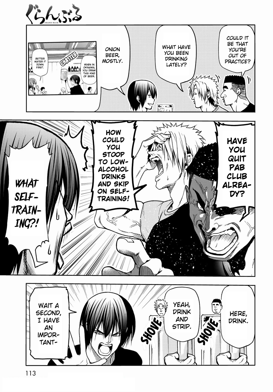 Read GRAND BLUE EN Manga Online