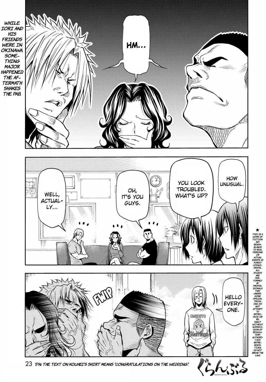 Read GRAND BLUE EN Manga Online