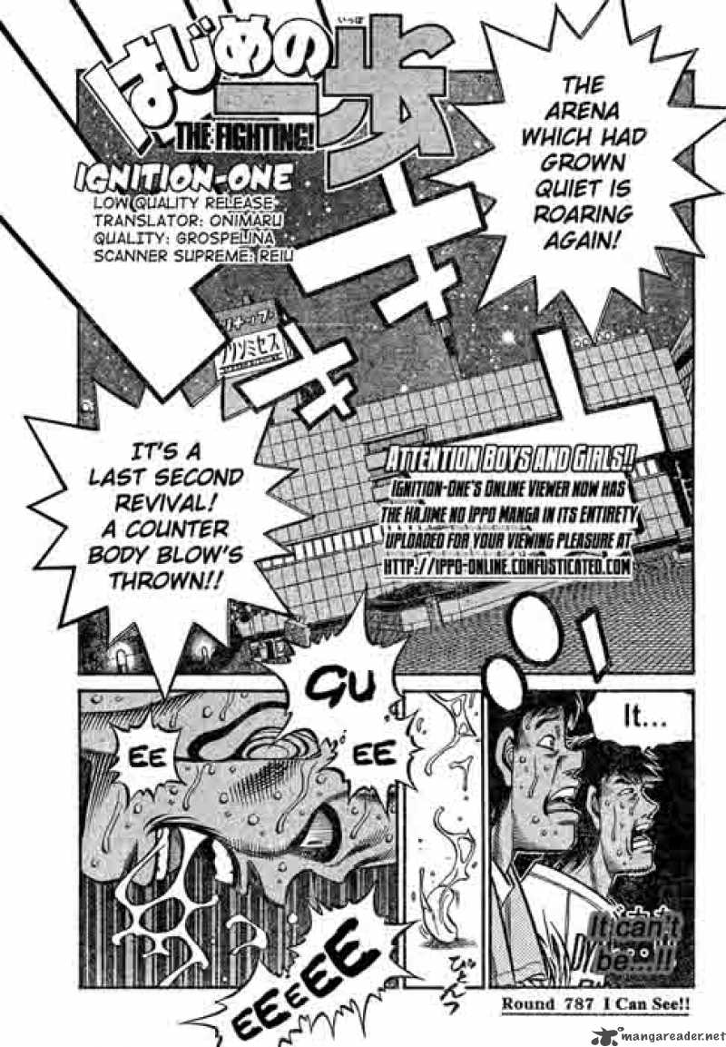 Read HAJIME NO IPPO EN Manga Online