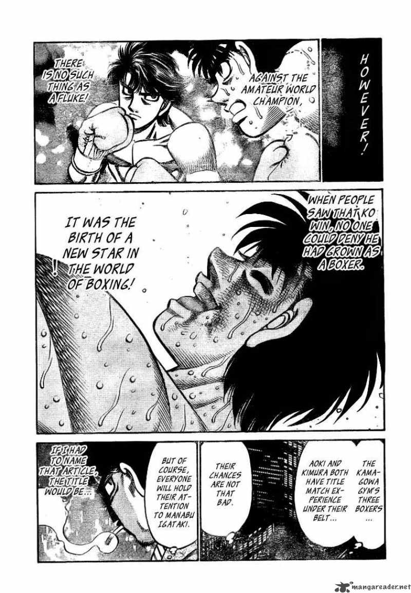 Read HAJIME NO IPPO EN Manga Online