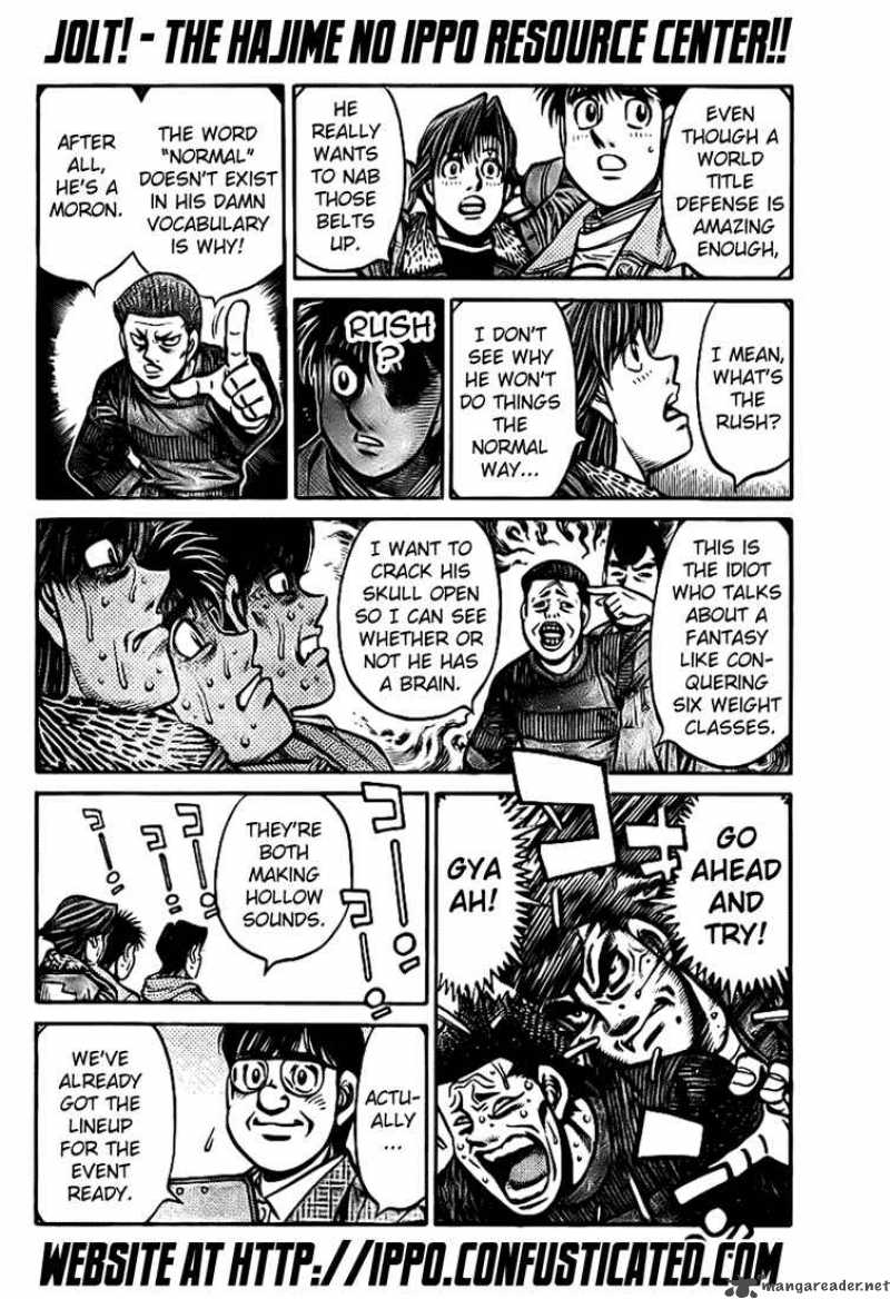 Read HAJIME NO IPPO EN Manga Online