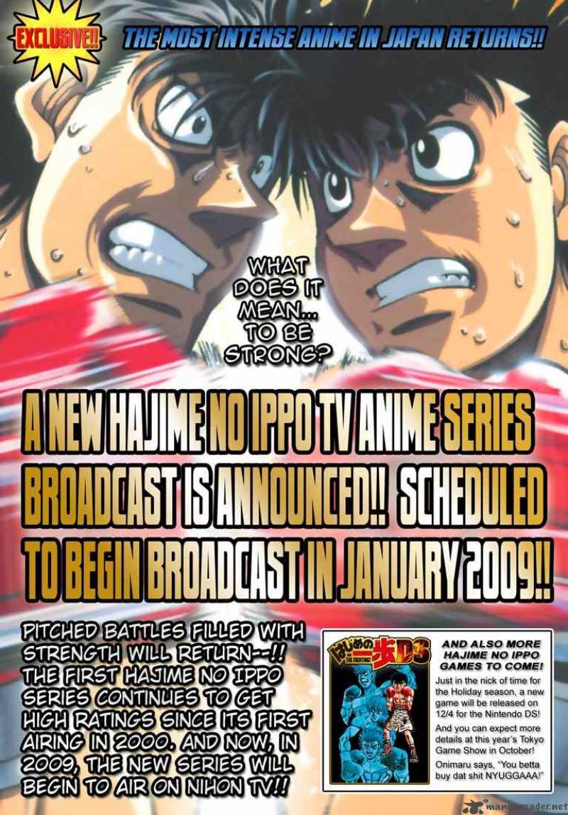 Read HAJIME NO IPPO EN Manga Online
