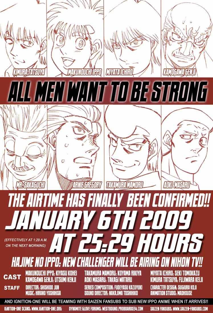 Read HAJIME NO IPPO EN Manga Online