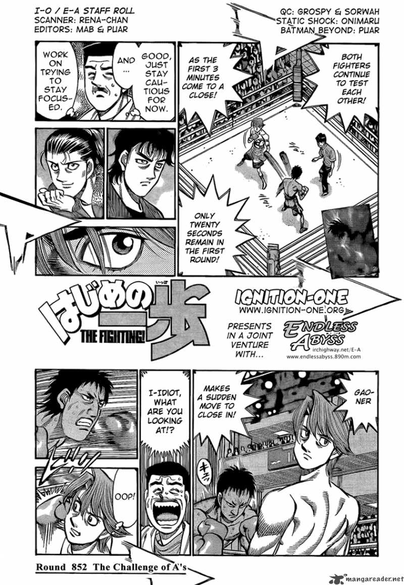 Read HAJIME NO IPPO EN Manga Online