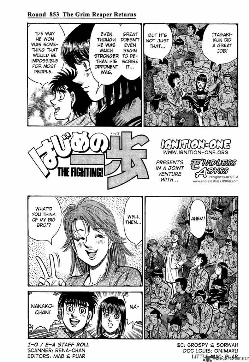 Read HAJIME NO IPPO EN Manga Online