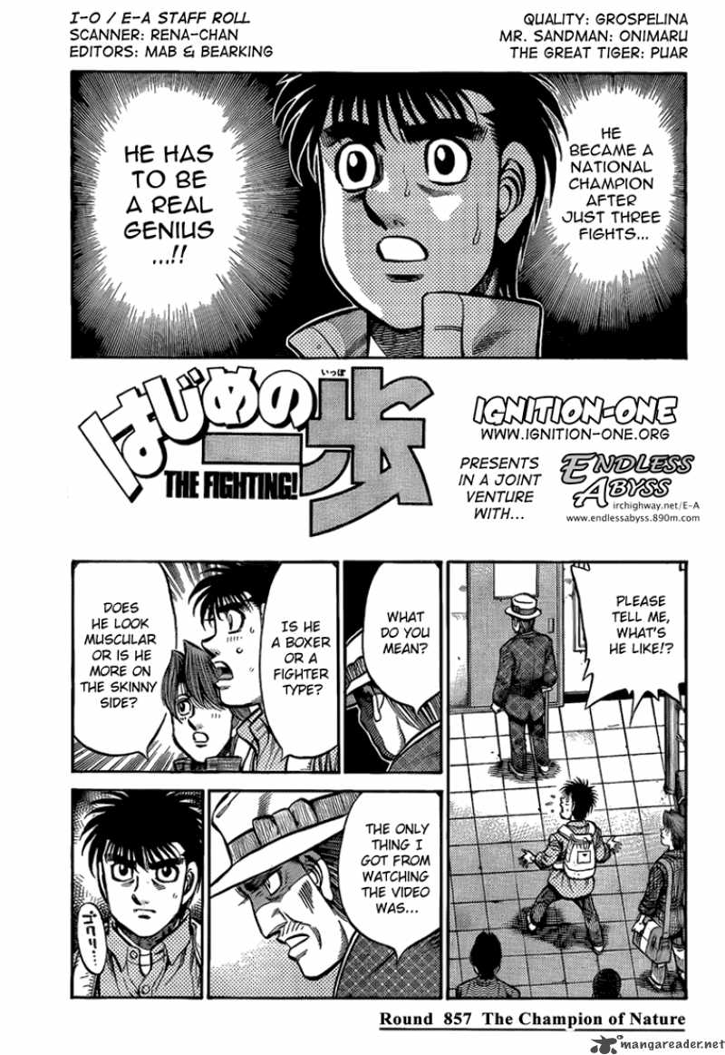 Read HAJIME NO IPPO EN Manga Online