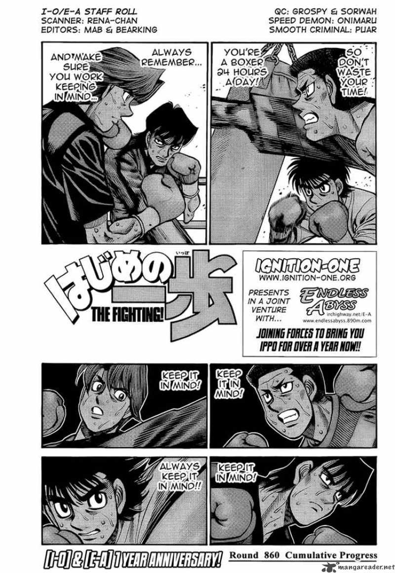 Read HAJIME NO IPPO EN Manga Online