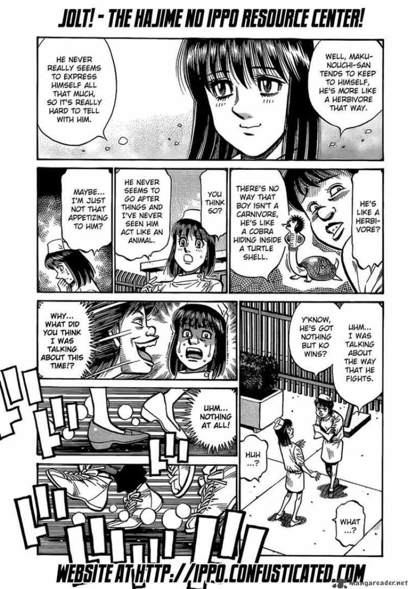 Read HAJIME NO IPPO EN Manga Online