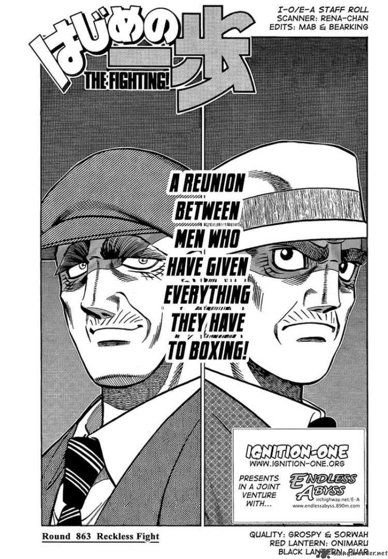 Read HAJIME NO IPPO EN Manga Online
