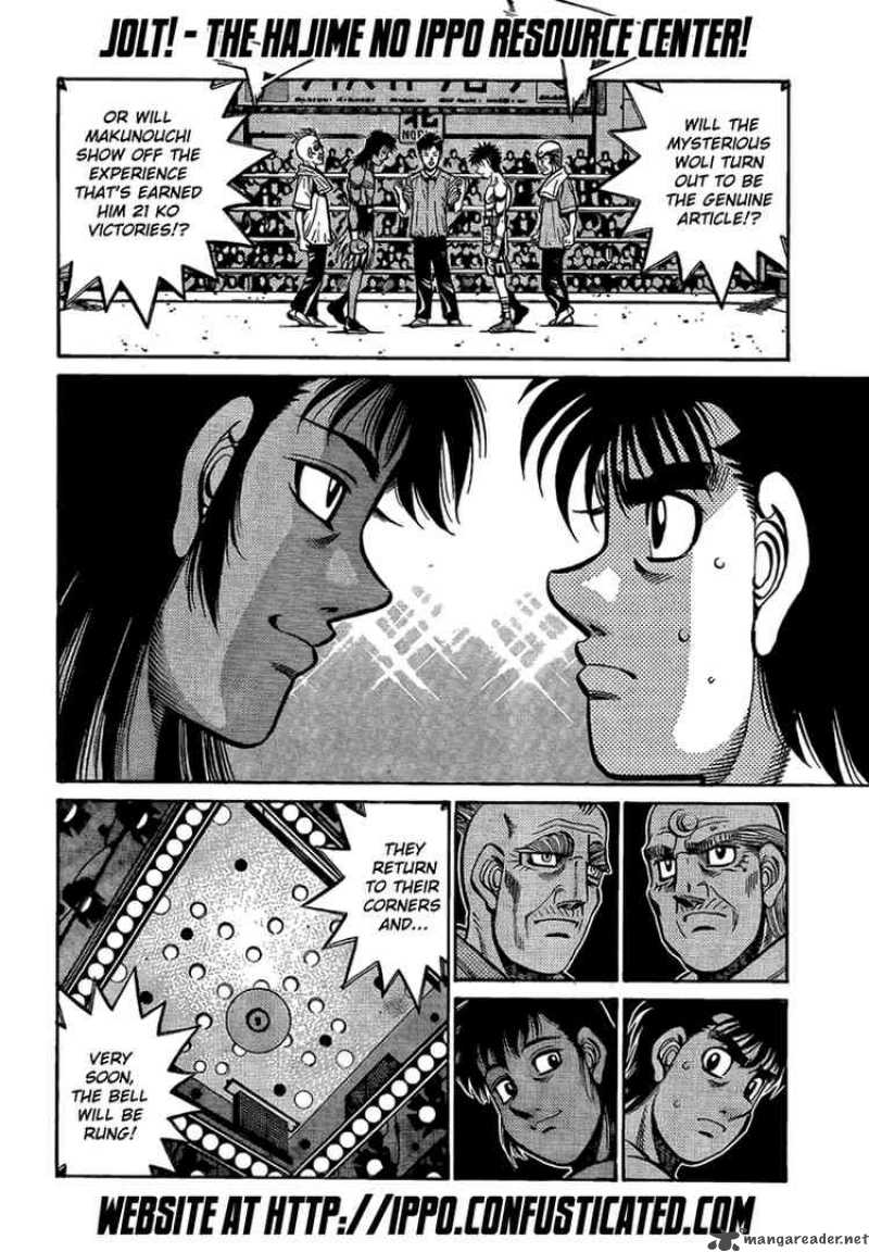 Read HAJIME NO IPPO EN Manga Online