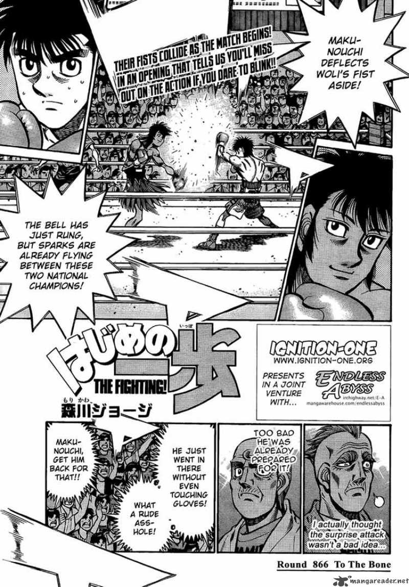 Read HAJIME NO IPPO EN Manga Online