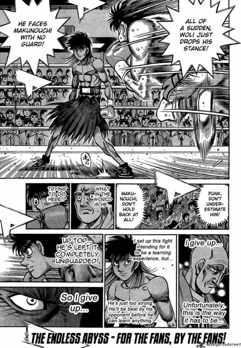 Read HAJIME NO IPPO EN Manga Online