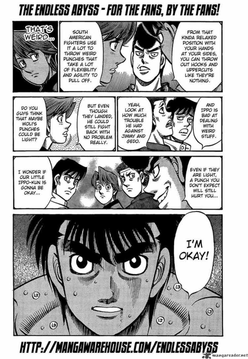 Read HAJIME NO IPPO EN Manga Online